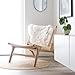 Nordic Sheep Lammfell Langhaarig 90x60 cm | Lammfell Echt für das Sofa, den Stuhl oder rund um den Esstisch | Jedes Lammfell Teppich ist EIN Unikat und von der Natur geschaffen | Farbe: Beige