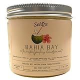 Selura Mineralsalzpeeling 200 g Saunasalz, Peelingsalz für intensive, natürliche Körperpflege (Bahia Bay)