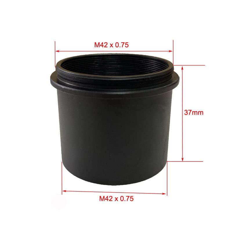 Microscope M42 x 0.75 to M48 x 0.75 M42 M38 Telescope Focuser Eyepiece Adapter(M42 to M48)