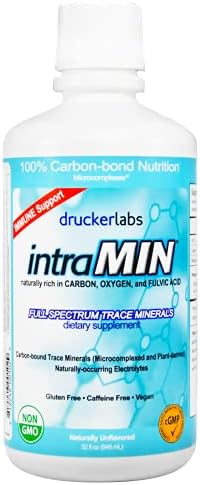 DRUCKER LABS - IntraMIN Unflavored - Trace Mineral Supplement For Immune System And Energy Support (32.oz)