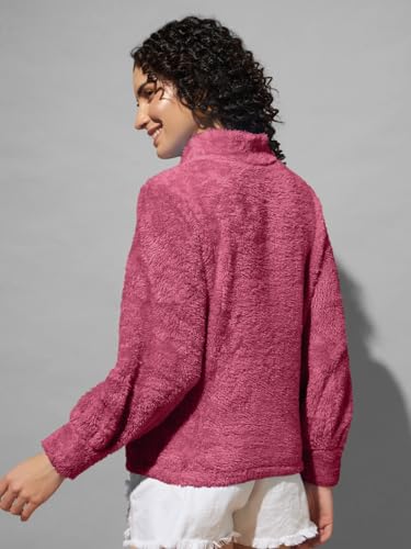 Image of THE DRY STATE Women's Fur Pull Over With High Neck
