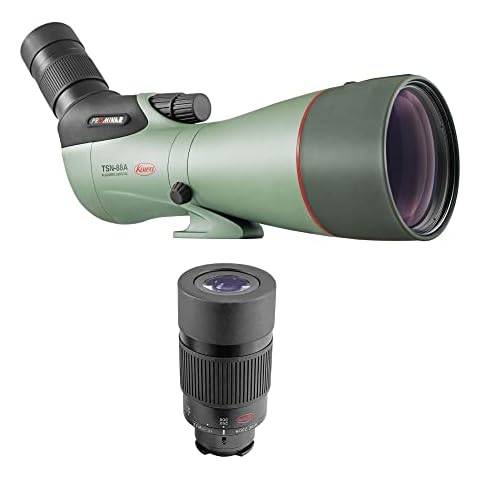 Kowa TSN-88A 88mm PROMINAR Spotting Scope Kit with TE-11WZ II WA-Zoom Eyepiece (Angled Viewing) Cover