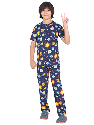 Image of Ninos Dreams Boys Cotton Coord Set /Boys Night Suit /Boys Loungewear /Boys Night Dress