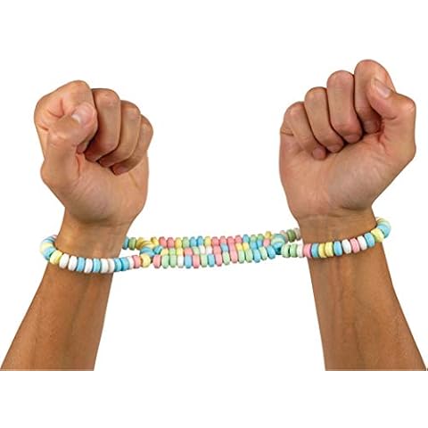 Candy Cuffs Womens Womans For Her Christmas Birthday Valentines Secret Santa Sweets Candy Joke Funny top selling gift present Cover