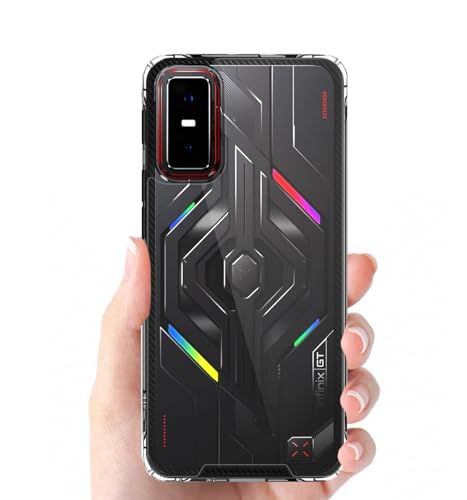 Image of Soft Silicone TPU Flexible Back Cover Compatible with Infinix GT 30 Pro 5G