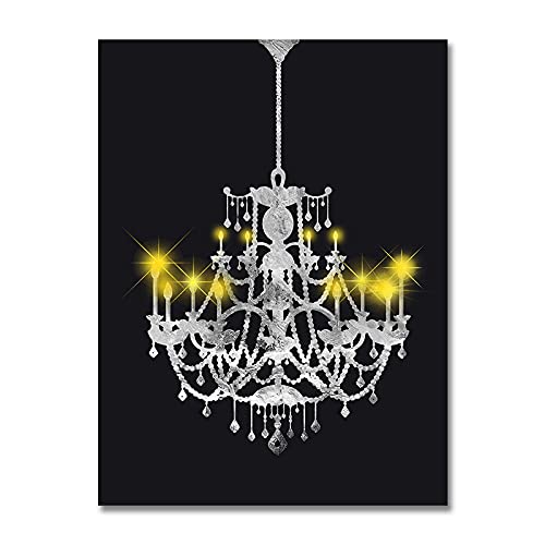 Affiches d'art lampes de table rétro impression haut de gamme - 3