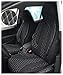 Produktbild BREMER SITZBEZÜGE Maß Sitzbezüge kompatibel mit Mercedes Vito W447 Fahrer & Beifahrer PL408 Schwarz/Weiße Naht