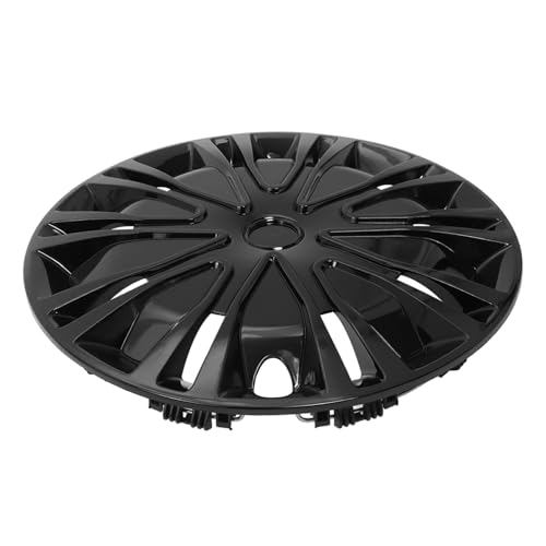 Enjoliveur 13 pouces noir pp cache-moyeux décoratif pour roue de voiture