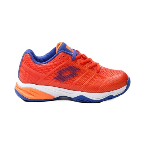 Chaussures de tennis Lotto enfant orange bleu basket tennis junior toutes surfaces