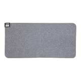 Mofua ホットカーペット 1畳 本体 176×88cm 温度調節 こたつ併用可 ダニ退治 コンパクト収納 電気ホットマット 足元 暖房 一畳 グレイ MFU101H