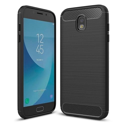 LFstore-IT COVER CARBON LOOK compatibile con SAMSUNG GALAXY J7 2017
