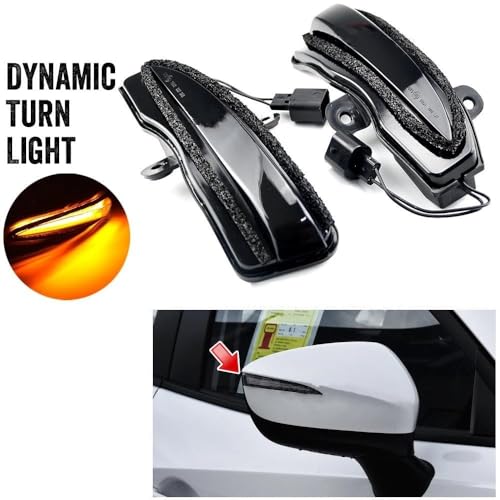 Clignotant dynamique LED pour Mazda CX-4 2017 2018 avec effet eau courante 2 pièces - 5