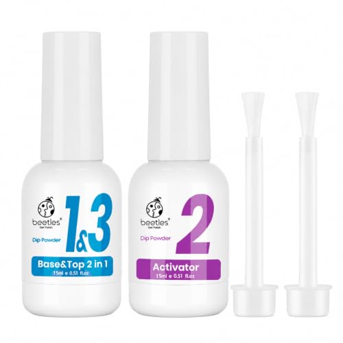 Beetles Base & Top Coat for Dip Powder, Beetles