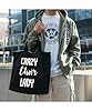 Hippowarehouse Crazy Choir Lady Tote Shopping Gym Beach Bag 42cm x38cm, 10 litres #2