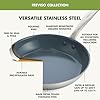GreenPan Treviso 10 Piece Cookware Set, Non-Toxic PFAS-Free Stainless Steel Ceramic Nonstick Coating, Induction Suitable, Pots, Pans Lids, Sauté & Saucepans, Multi Clad, Dishwasher & Oven Safe #3