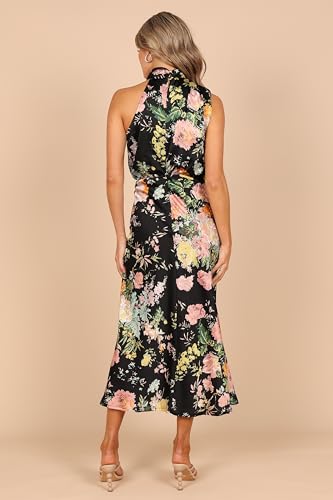 Petal & Pup Women's Anabelle Halter Neck Midi Dress3
