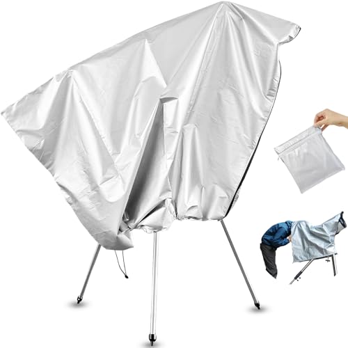 Telescope Cover Waterproof Outdoor, Double Zipper with Adjustable Drawstring, Sun Protective Astronomical Telescope Cover for indoor or Outdoor Use, 160x120CM/63x47Inch