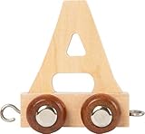 buchstabenzug Hochwertiges Holz naturfarben belassen zum Dekorieren oder Lernen. Die Geschenk-Idee zur Geburt, zur Taufe, als Geburtstagsgeschenk, zur Einschulung oder als personalisiertes Mitbringsel.