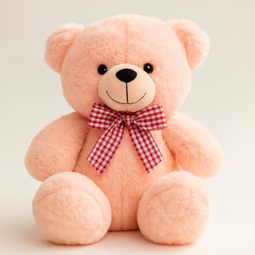 Image of Cute Plush Toy for Kids | | Soft Toys | Birthday Gift for Girls /Wife, Boyfriend /Husband, Soft Toys for Girls, Baby Toy (Random Color) Pack of 1 (Teddy Bear Toy (Random))