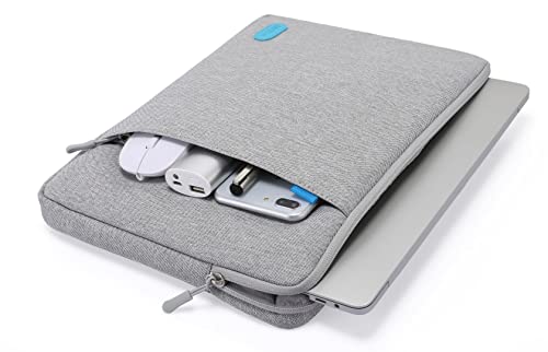 Image of MOCA 13 Inch 360 Laptop Sleeve Compatible with MacBook Air 13 M4 /M3 /M2 13.6 M1 M2 M3 M4 MacBook Pro 13 M1 M2 Dell XPS 13 HP Spectre Envy 13 Lenovo ThinkPad X13 ASUS ZenBook 13 Surface 13.5 (Grey)