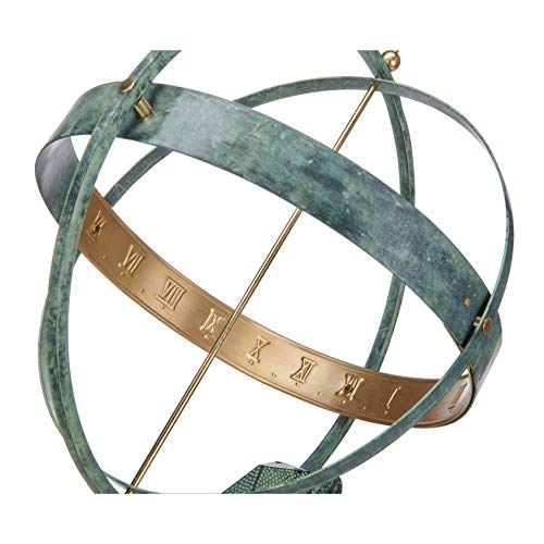 Good Directions SD100V1 28\" Verdigris Atlas Armillary Sundial, Vertigris