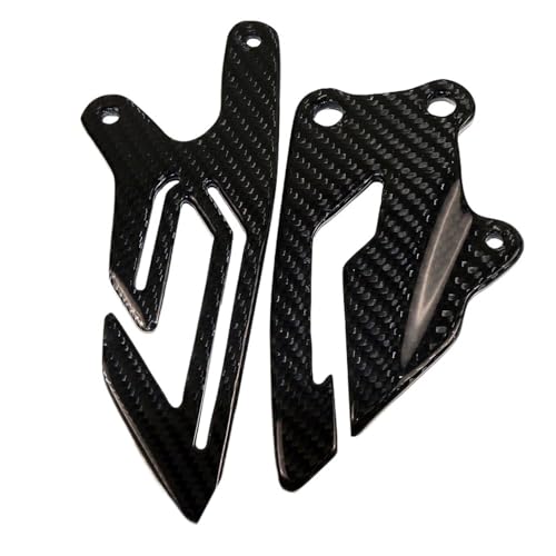 Plaques de talon en carbone Yamaha YZF-R1 R1M 2015-2023 protection moto