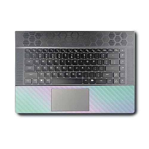 Image of MightySkins Carbon Fiber Skin Compatible with Alienware X16 R1 (2023) Full Wrap Kit - Cotton Candy | Protective, Durable Textured Carbon Fiber Finish | Easy to Apply & Change Styles | Made in The USA