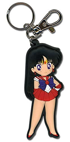 Great Eastern Entertainment Sailormoon Sailor Mars SD PVC Keychain Multicolor, 2x8 Great Eastern Entertainment Sailormoon Sailor Mars SD PVC Keychain Multicolor, 2x8
