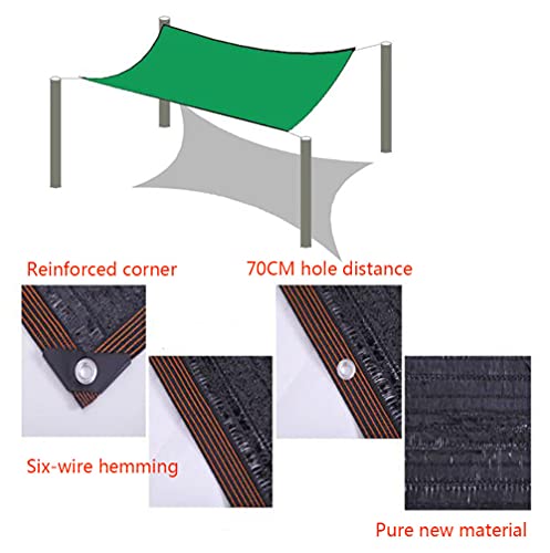 Protection UV filet d'ombrage serre noir 10x14m grand format - 3