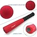 Aoneky Soft Foam Baseball Bat and Ball Set for Toddlers 1-3, 11.8 Inch All-Foam Safety T Ball Toy for Indoor Outdoor Play, Lightweight Mini Bat with Easy Grip (Red)