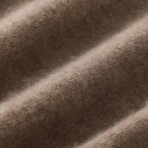 Men's Merino Wool Crew Neck Pullover Sweater - Knitwear Warm Tops Relax Fit Knit Pullover for Winter4