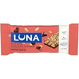 LUNA Bar - Nutz Over Chocolate Flavor - Snack Bars - Non-GMO - Gluten-Free Protein Bars - Made with Organic Oats (1 Count)