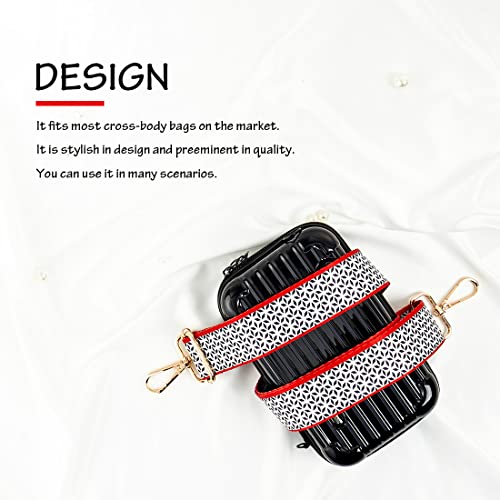 Image of Adjustable Handbag Strap Wide Purse Strap Replacement Shoulder Crossbody Bag Strap