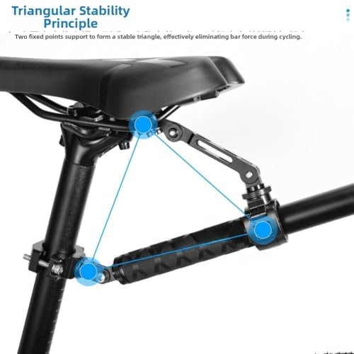 Soporte de aleación de aluminio con poste de extensión regulable para cámaras de acción 8