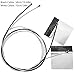 1Pair MHF4 Antenna 2.4GHz 5GHz 3dBi Internal Laptop WiFi Antenna for M.2 NGFF Module 7265 8265 9260 9560 AX200 AX201 WiFi 6 Antenna Cable 50/72cm