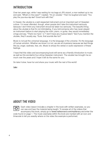 Jake Shimabukuro Teaches Ukulele Lessons Book/Online Media - Image 3