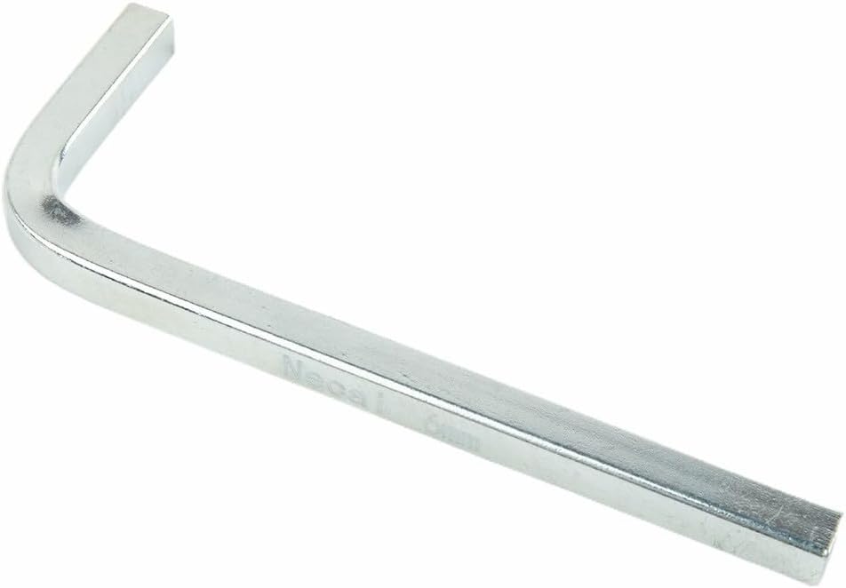 L Shape Square Head Set 4Pcs, 4 Point Square Key Tightening Screws, Chromium Vanadium Steel Tools Kit 3mm 4mm 5mm 6mm