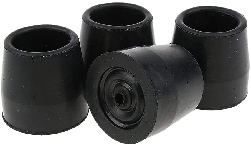 4 szt. Antypoślizgowe laski okucia trzciny cukrowej kula gumowa podkładka Heavy Duty End dna Protector dla niepełnosprawnych starszych Present