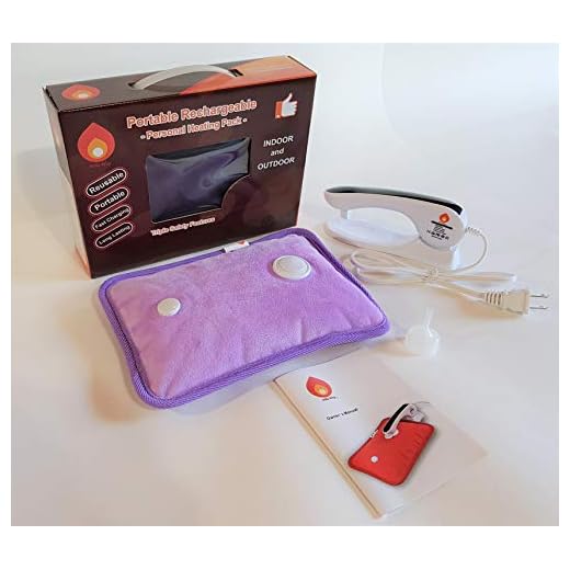 Rechargeable Portable Heat Pad/Pack Lavender