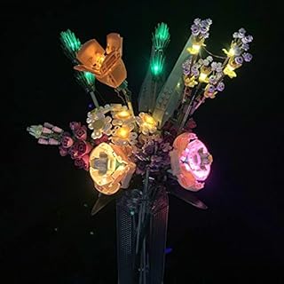 SEEMEY Lighting kit, LED for LEGO-Flower-Bouquet-10280. MOC Block Accessories, Awesome Visual. (Just LED, Not LEGOBricks)