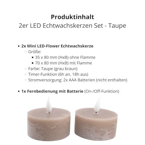 Velas decorativas para salón mini velas LED con mando a distancia 7