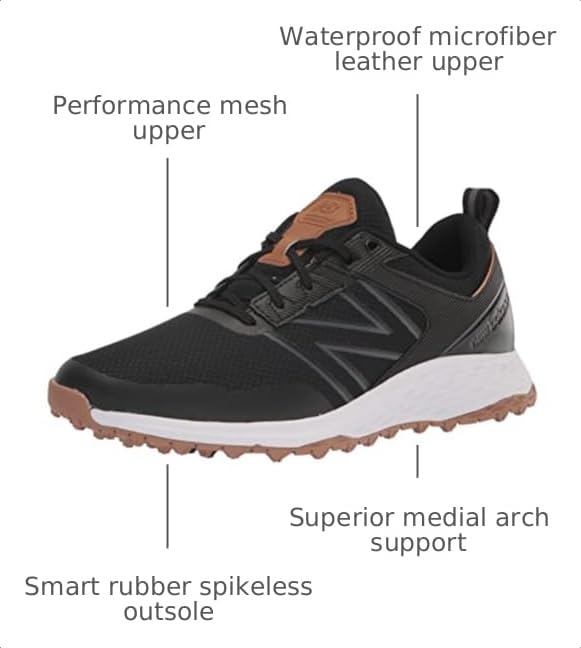 Image of New Balance Men's Fresh Foam Contend Golf Shoes
