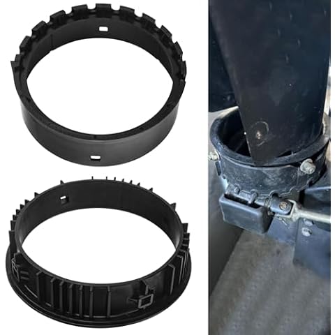 Haiouus 337227MA 585193MA Inner & Outer Retainer Ring Compatible with Murray B&S Craftsman Retaining Ring Outer and Inner Snowblower Chute, Replaces 585193 Cover