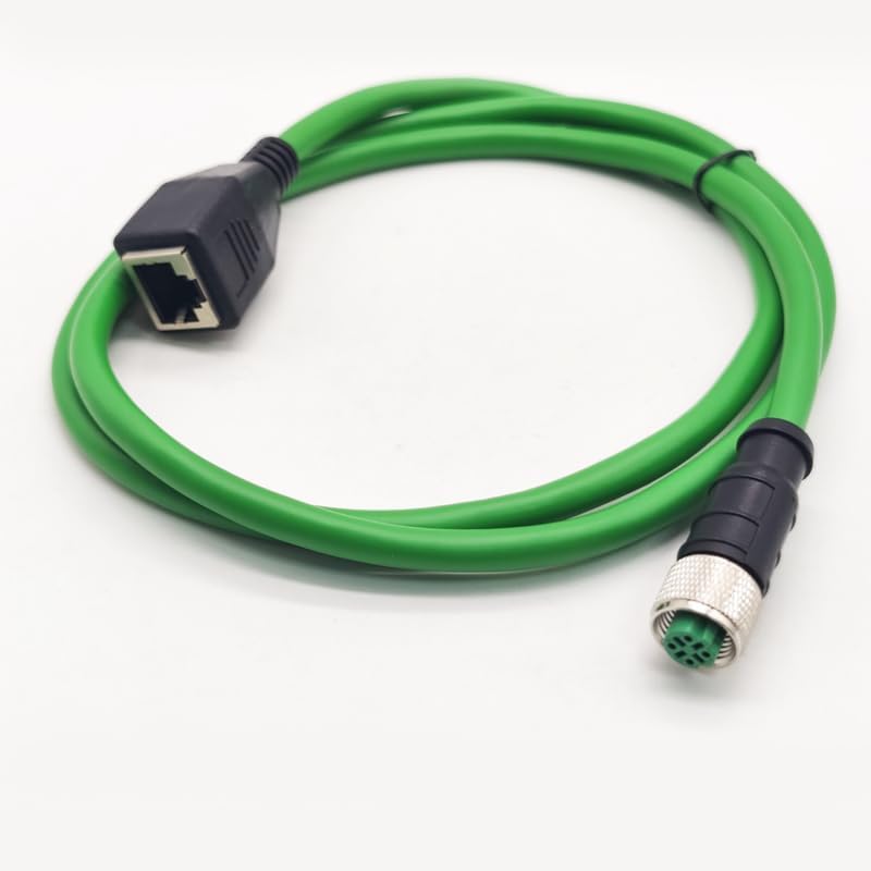 Cable Industrial Ethernet M12 4 Pin a RJ45 1 Metro miniatura 4