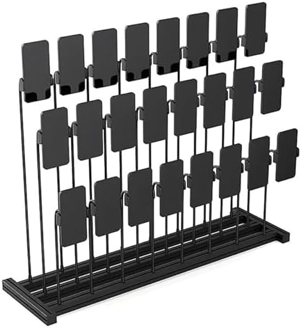 Adjustable Retractable Flexible Phone Holder for 5-Camera Setup, Portable Tabletop Stand for Group Shots, Universal Device Mount for Smartphones & Cameras