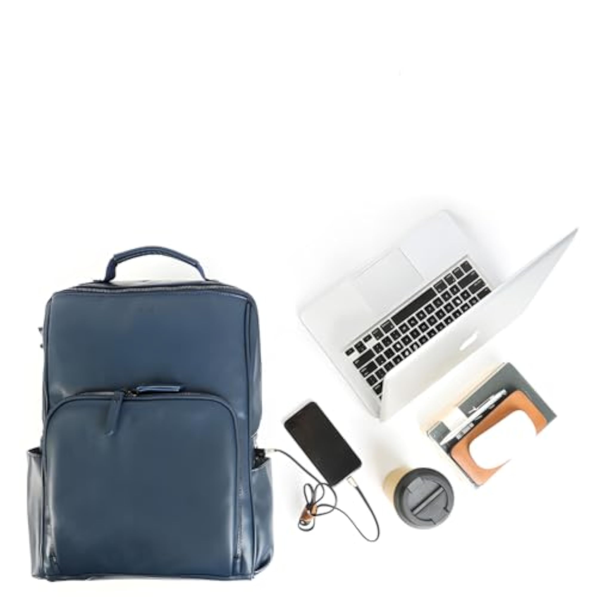 Water Resistant Laptop Backpack for 13.3 inch Laptops, Blue