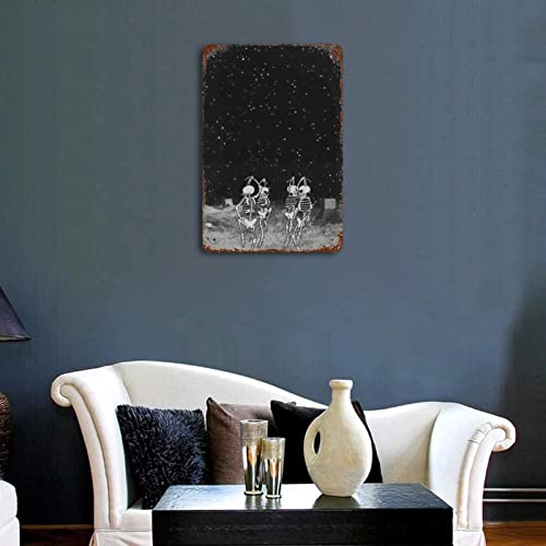 Dancing Skeleton Meme _08 Vintage Metal Tin Sign,Poster Decorative Painting Canvas Wall Art Living Room Posters Bedroom Painting,Canvas Art Poster And Wall Art Picture Print Modern Family Bedroom Deco #TOP3