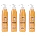 Byphasse LOT DE 4 - Shampooing à la kératine liquide - 520 ml - Cheveux secs et ternes
