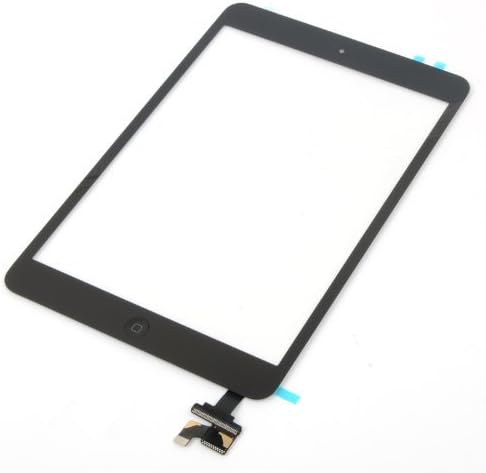 Prokit for Black iPad Mini Touch Screen Digitizer Complete Assembly with IC Chip & Home Button Replacement with SlyPry Opening Tool kit