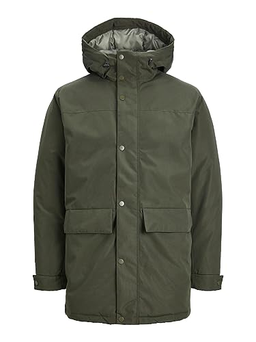 JACK & JONES Jjchamp - Parka para hombre, Rosin., S